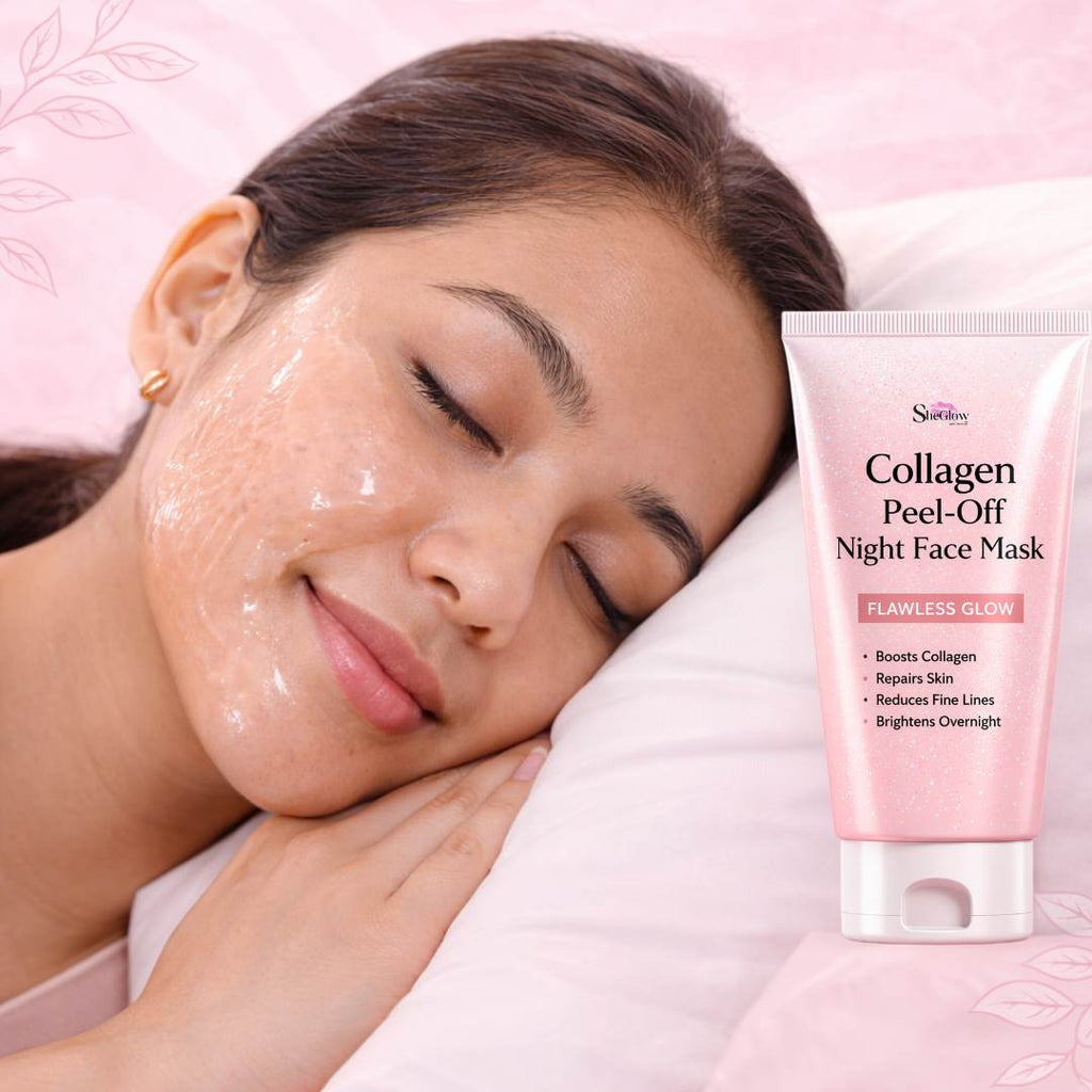 SheGlow Korean Collagen Night Wrapping Peel Off Mask