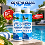 Swimming Pool Water Clarifier Liquid - Instant Water Cleaning | BUY 1 GET 1 FREE!