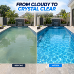 Swimming Pool Water Clarifier Liquid - Instant Water Cleaning | BUY 1 GET 1 FREE!