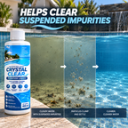 Swimming Pool Water Clarifier Liquid - Instant Water Cleaning | BUY 1 GET 1 FREE!