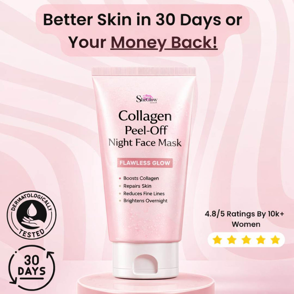 SheGlow Korean Collagen Night Wrapping Peel Off Mask
