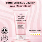 SheGlow Korean Collagen Night Wrapping Peel Off Mask