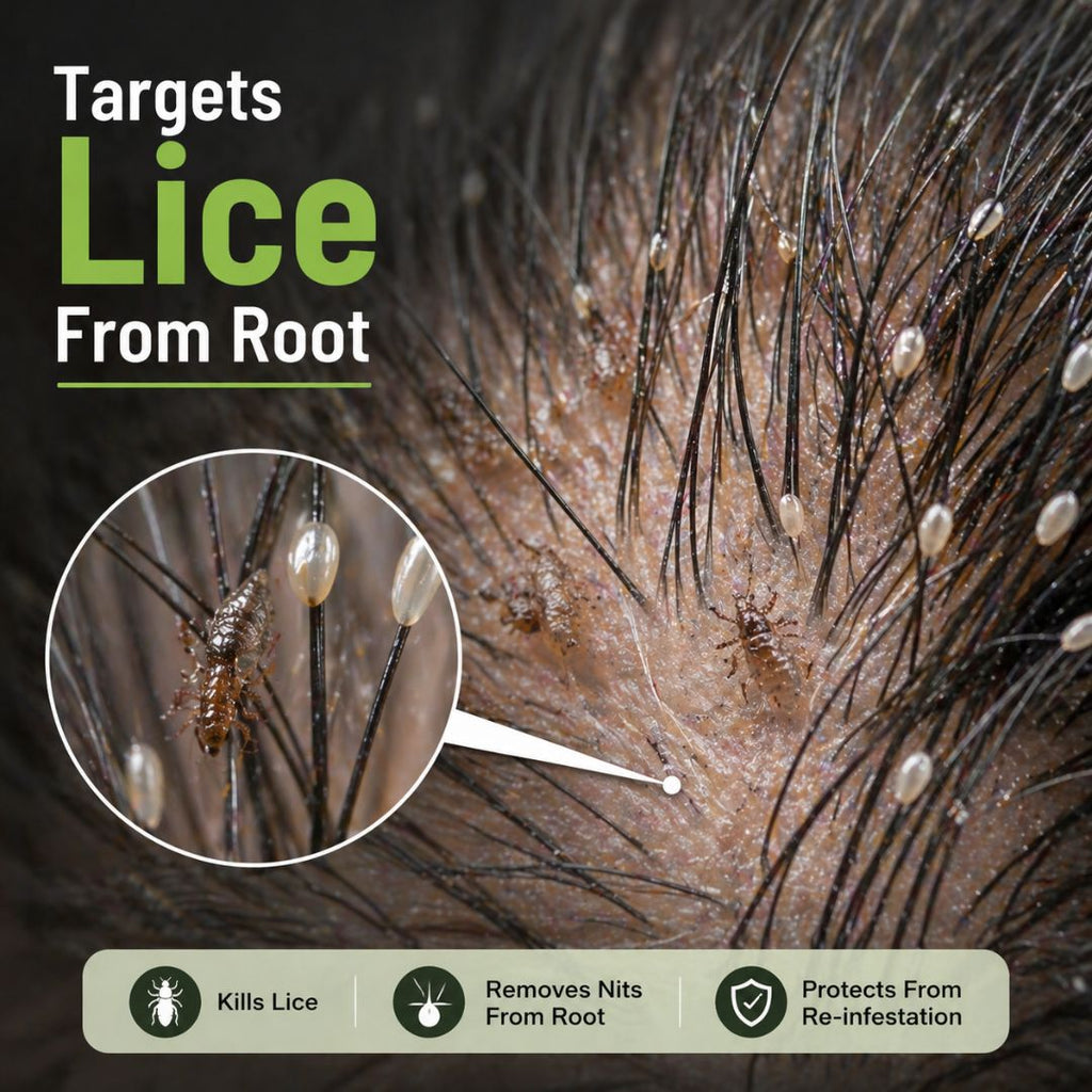 Anti Lice Oil - Advanced Herbal Lice Removal Formula