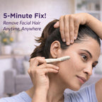 SheGlow Woman Facial Razor – Pain-Free Smooth & Flawless Hair Remover for Instant Glow