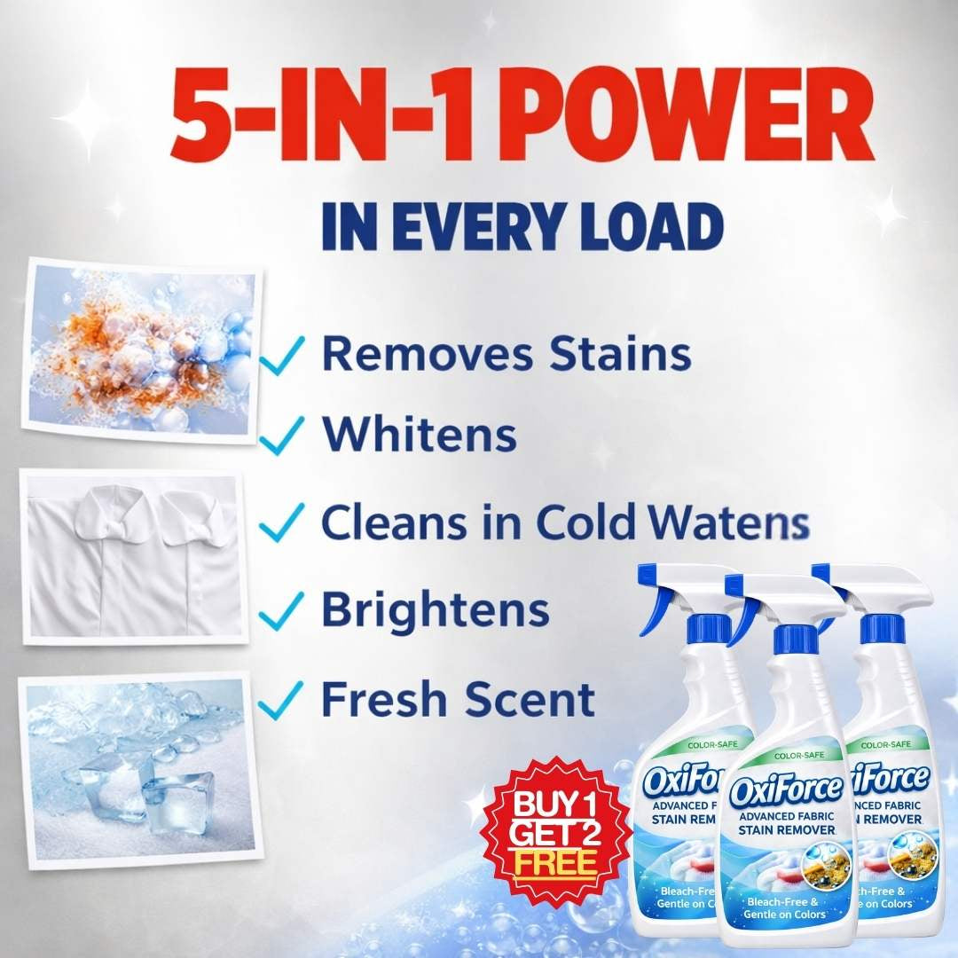OxiForce-Advanced Stain Remover || BUY 1 GET 1 FREE!