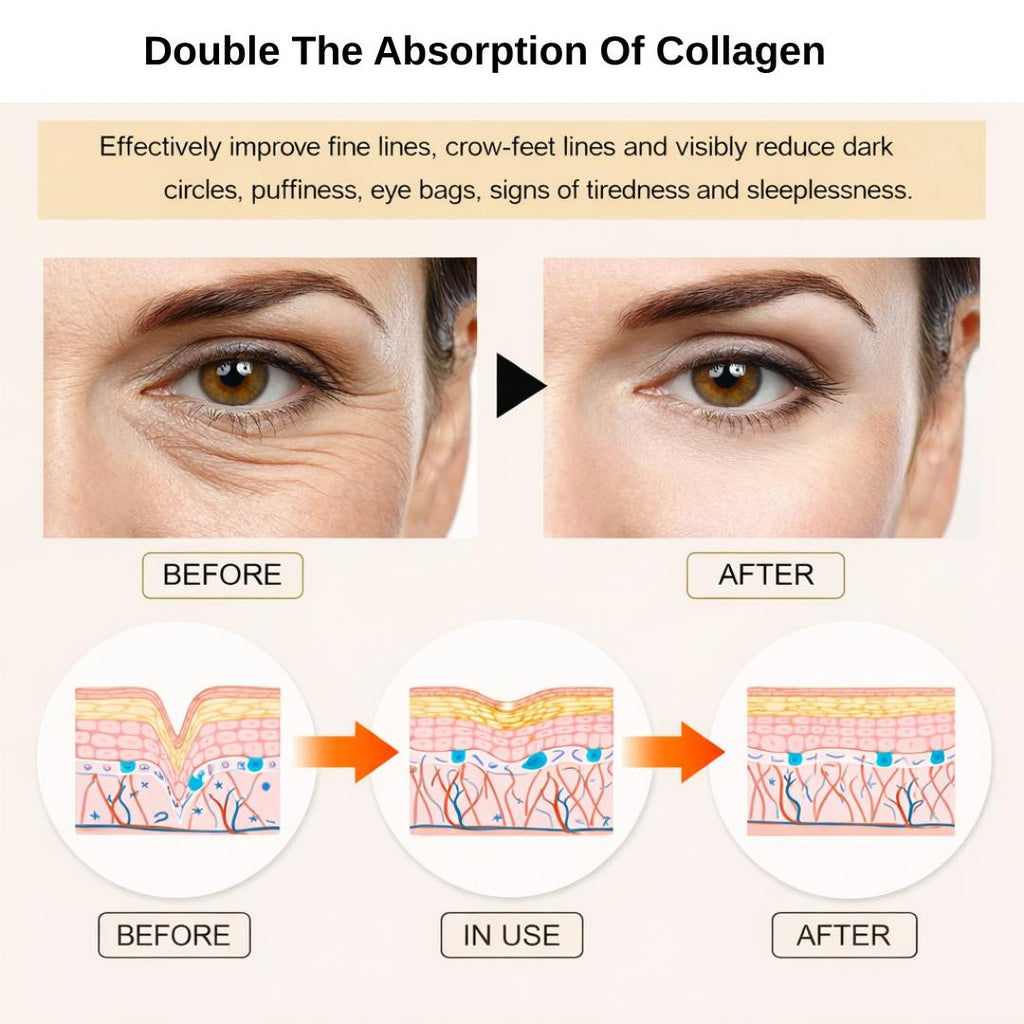 SheGlow 24K Gold Glow Under Eye Patches