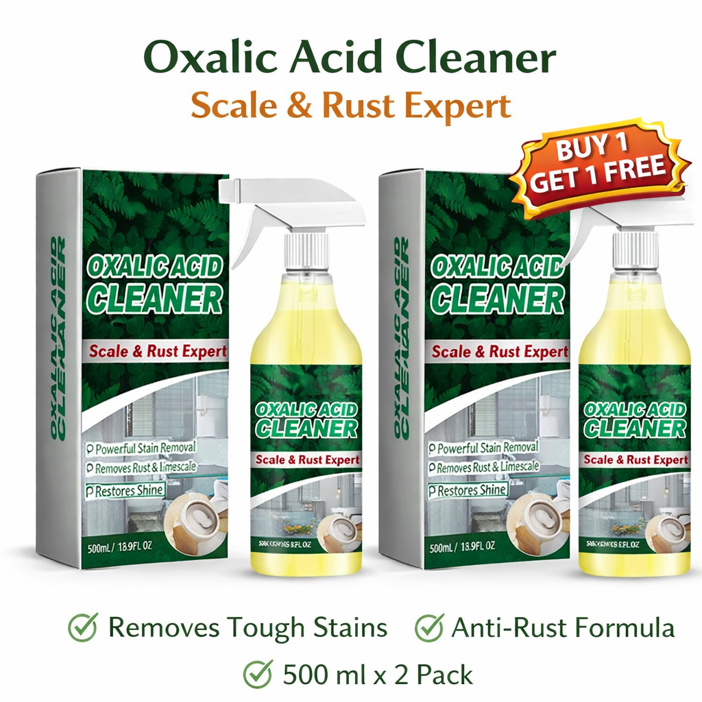 Oxalic-Acid Cleaner | Scale-Rust Expert | BUY 1 GET 1 FREE!