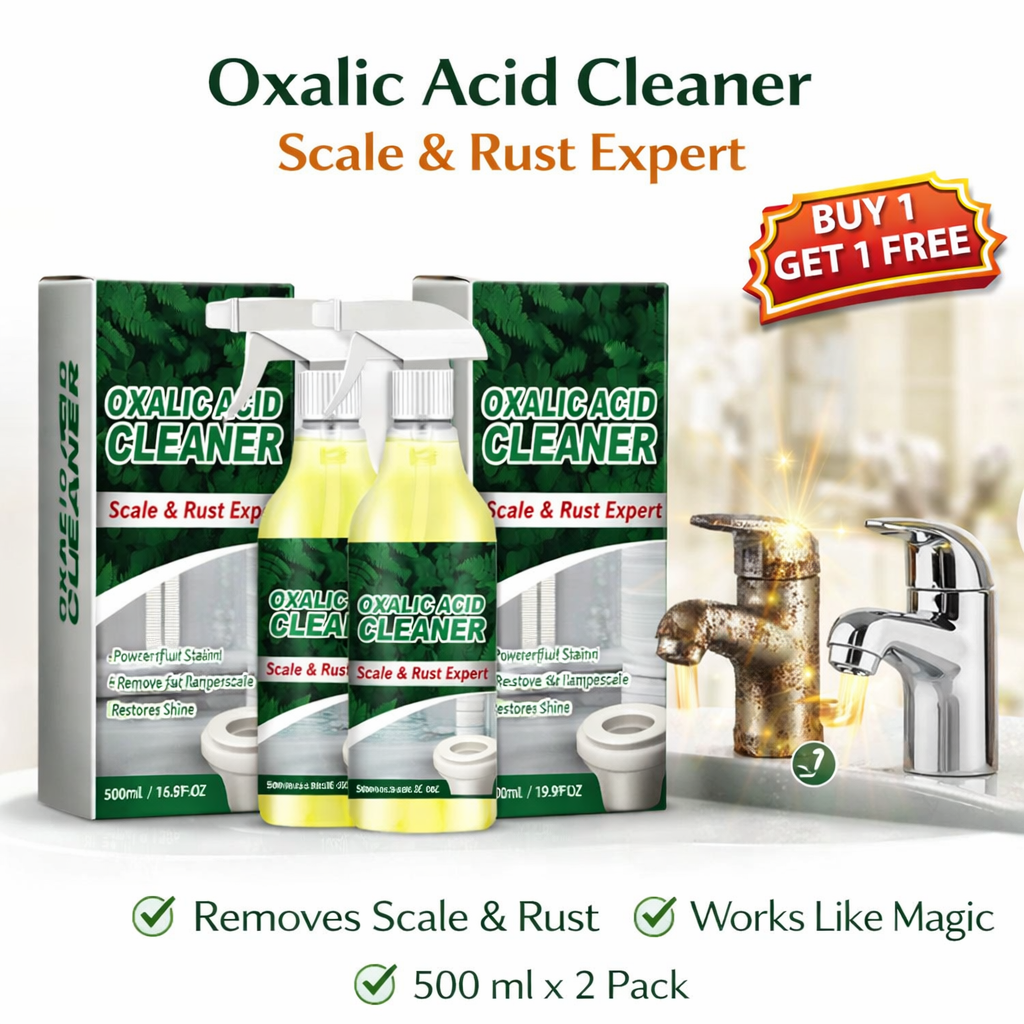 Oxalic-Acid Cleaner | Scale-Rust Expert | BUY 1 GET 1 FREE!