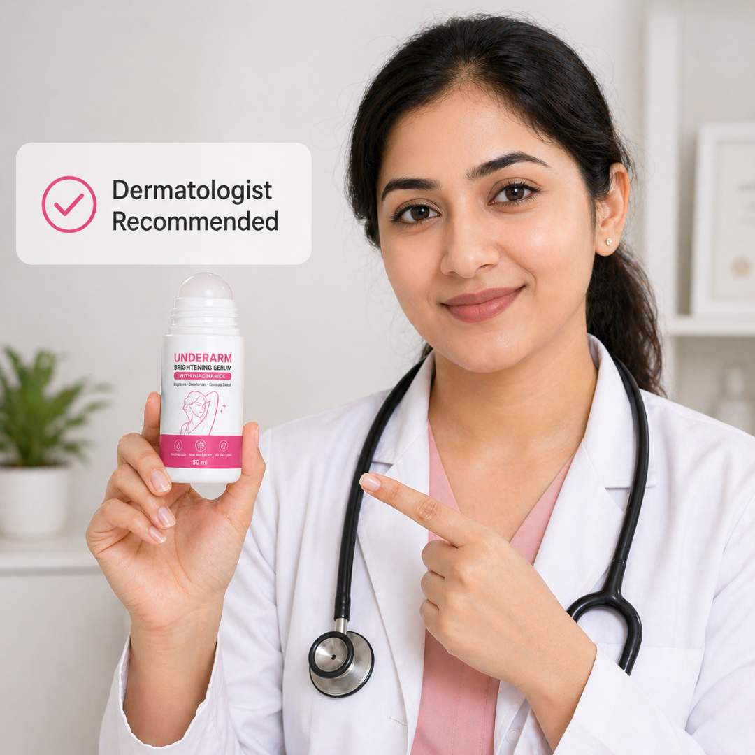 Underarm Brightening Roll-On with Niacinamide (Odor Control + Sweat Care)
