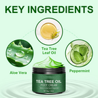 Soothing Aloe Vera & Tea Tree Foot Moisturiser | BUY 1 GET 1 FREE!